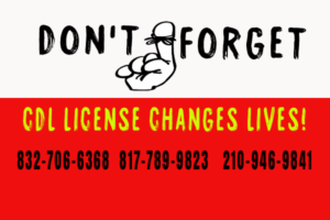 CDL training Texas dont forget cdl license changes lives