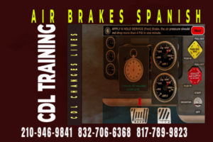 cdl study guide air brakes spanish include phone numbers